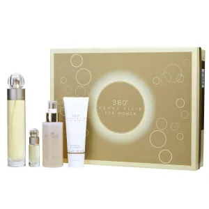 360 by Perry Ellis 100ml EDT 4 Piece Gift Set