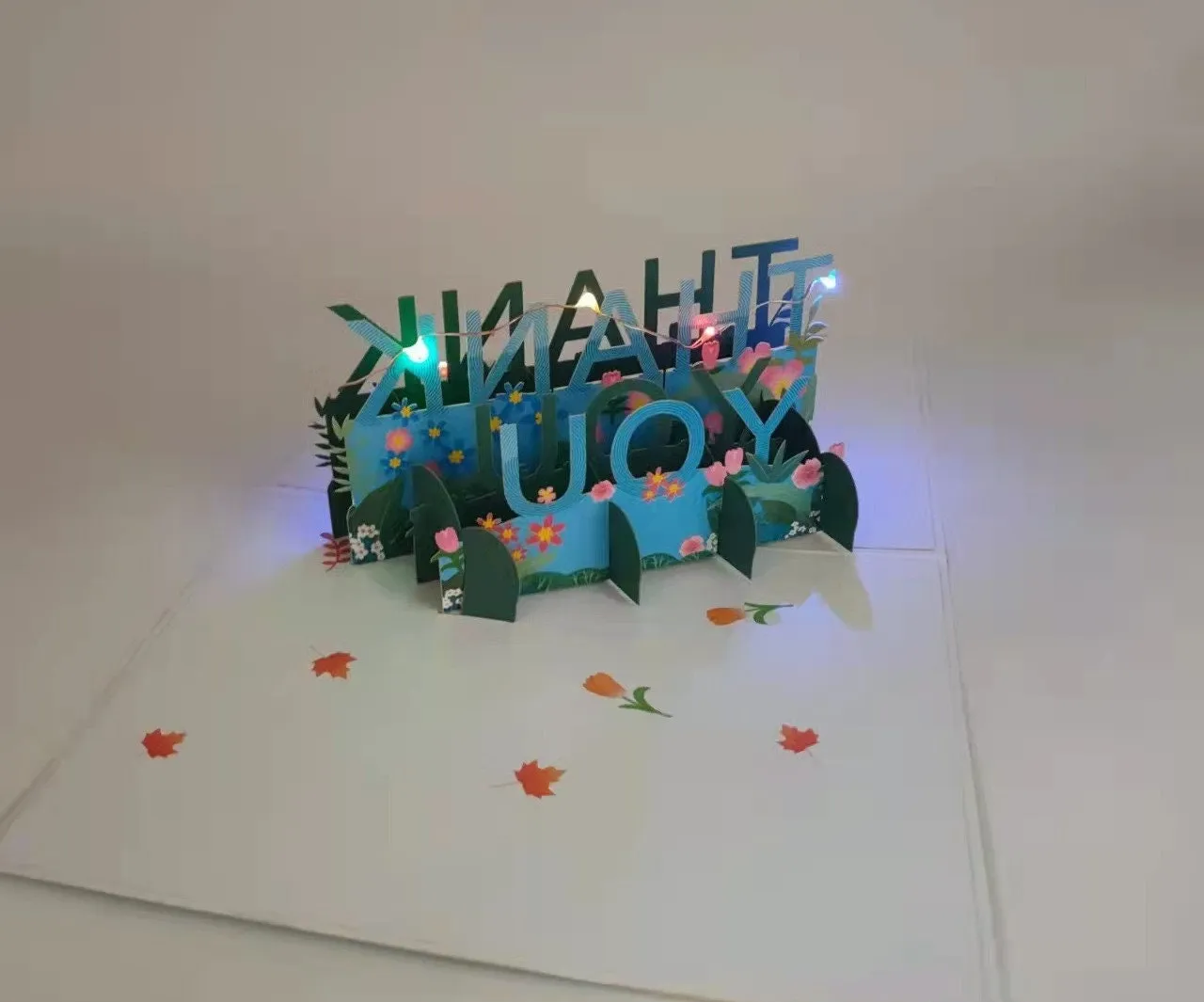 3D Pop-Up Birthday Wishes Greeting Card: Personalized & Handmade for a Thoughtful 'Thank You', 'Congrats' or Birthday Gift!