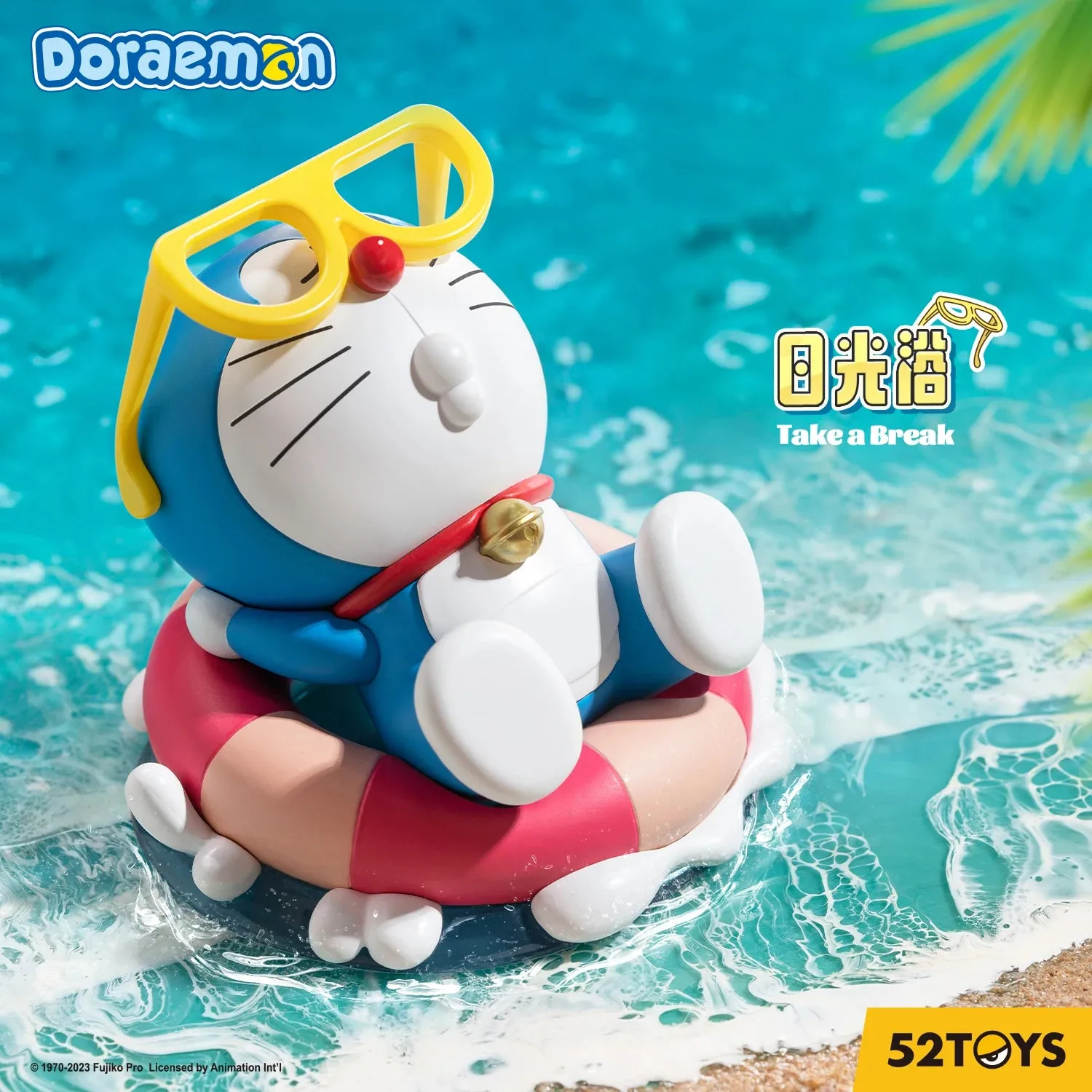 52TOYS Blind Box Doraemon - Take a Break Action Figure Collectible Toy