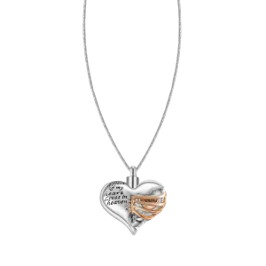 A Piece Of My Heart Lives In Heaven-Souvenir/Urn Pendant