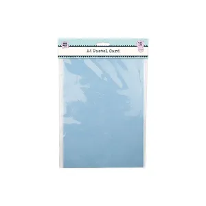 A4 Pastel Cards 10 Sheets