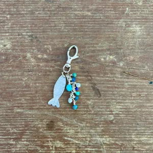 Aluminum Fish Keychain