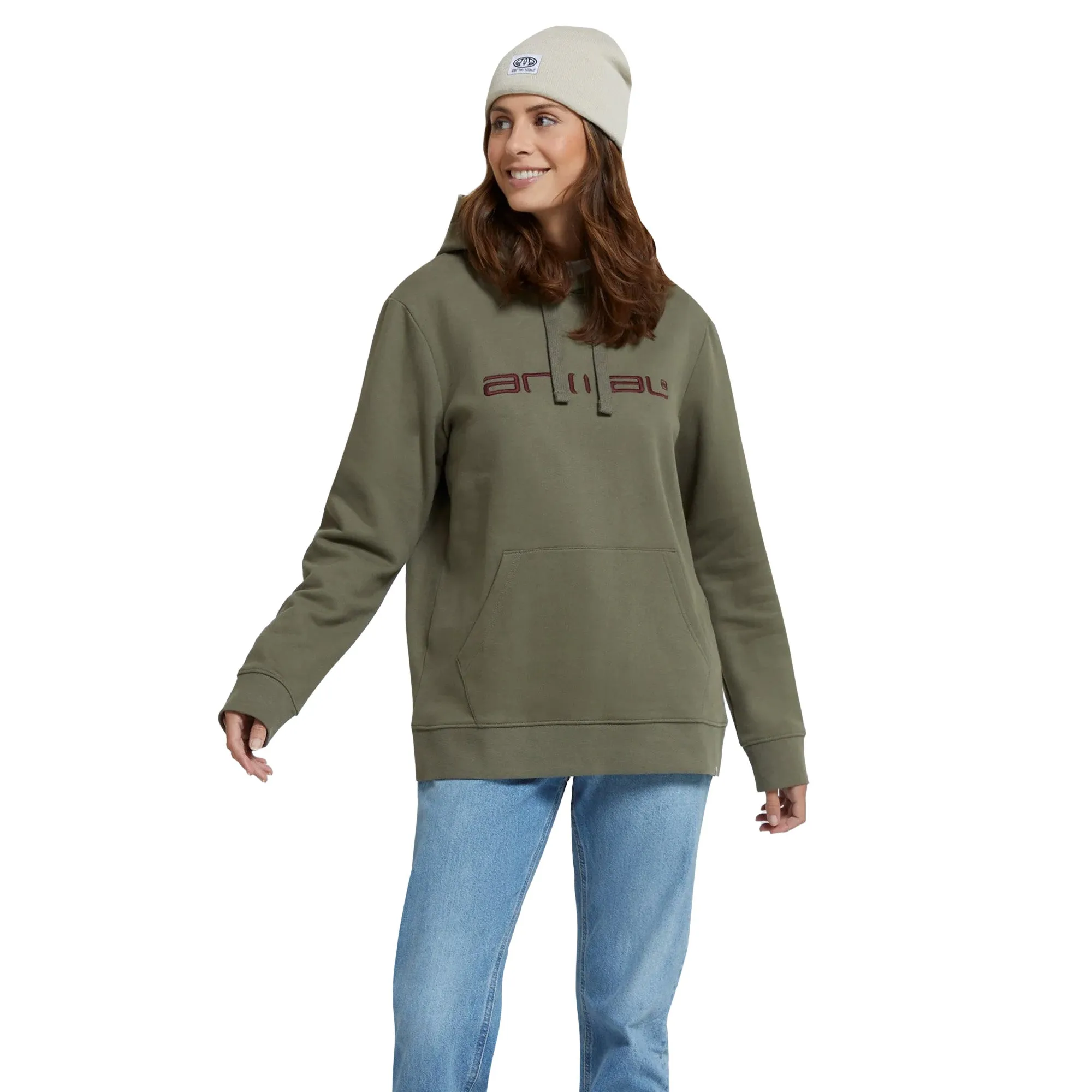 Animal Womens/Ladies Maya Organic Hoodie