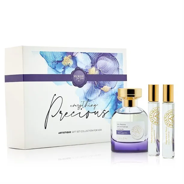 Avon Artistique Parfumiers - Iris / Magnolia / Patchouli / Eau de Parfum Gift Set