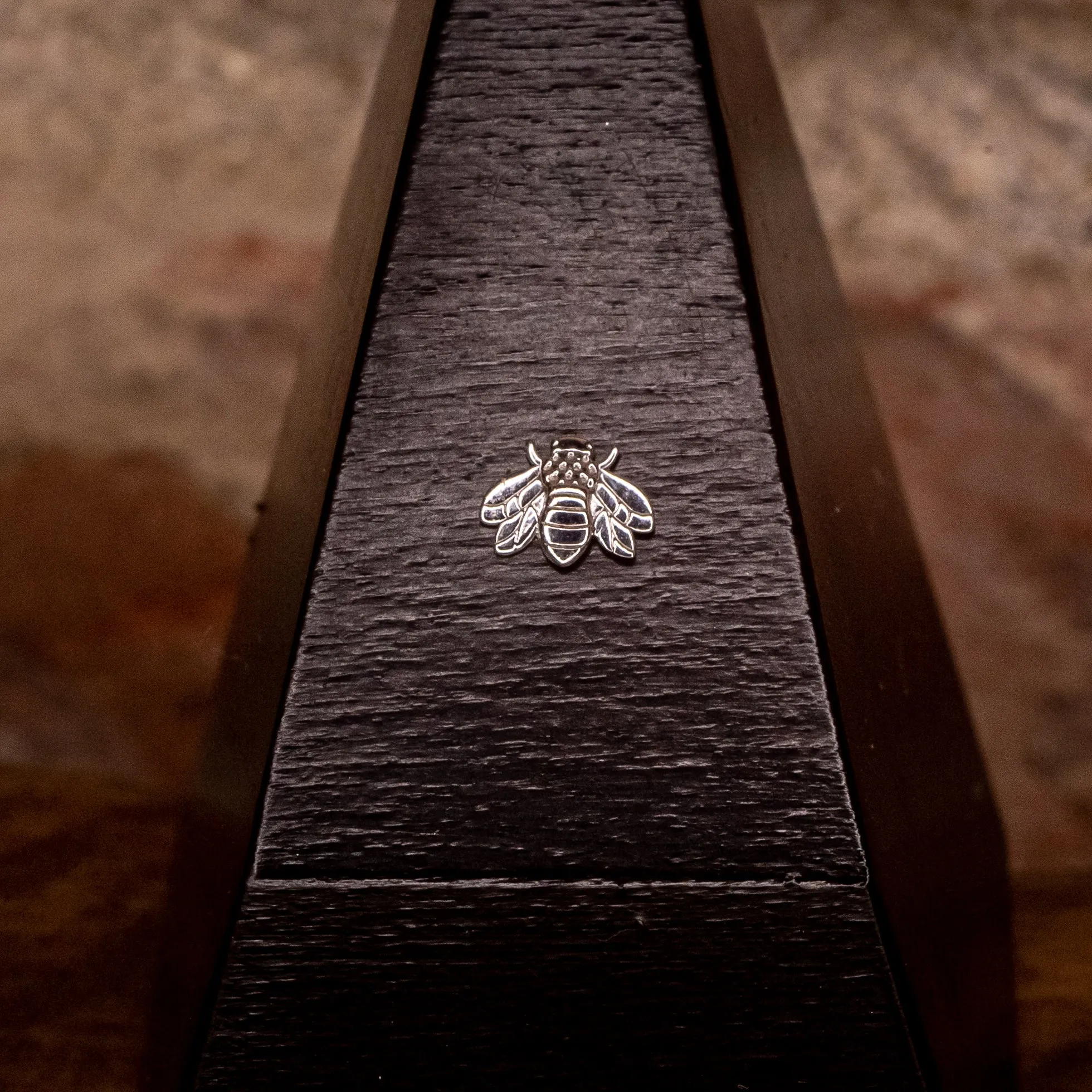 Bee in Black Rhodium