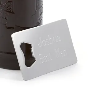 Customized Credit Card Bottle Opener