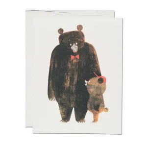 Daddy Bear Father's Day Greeting Card