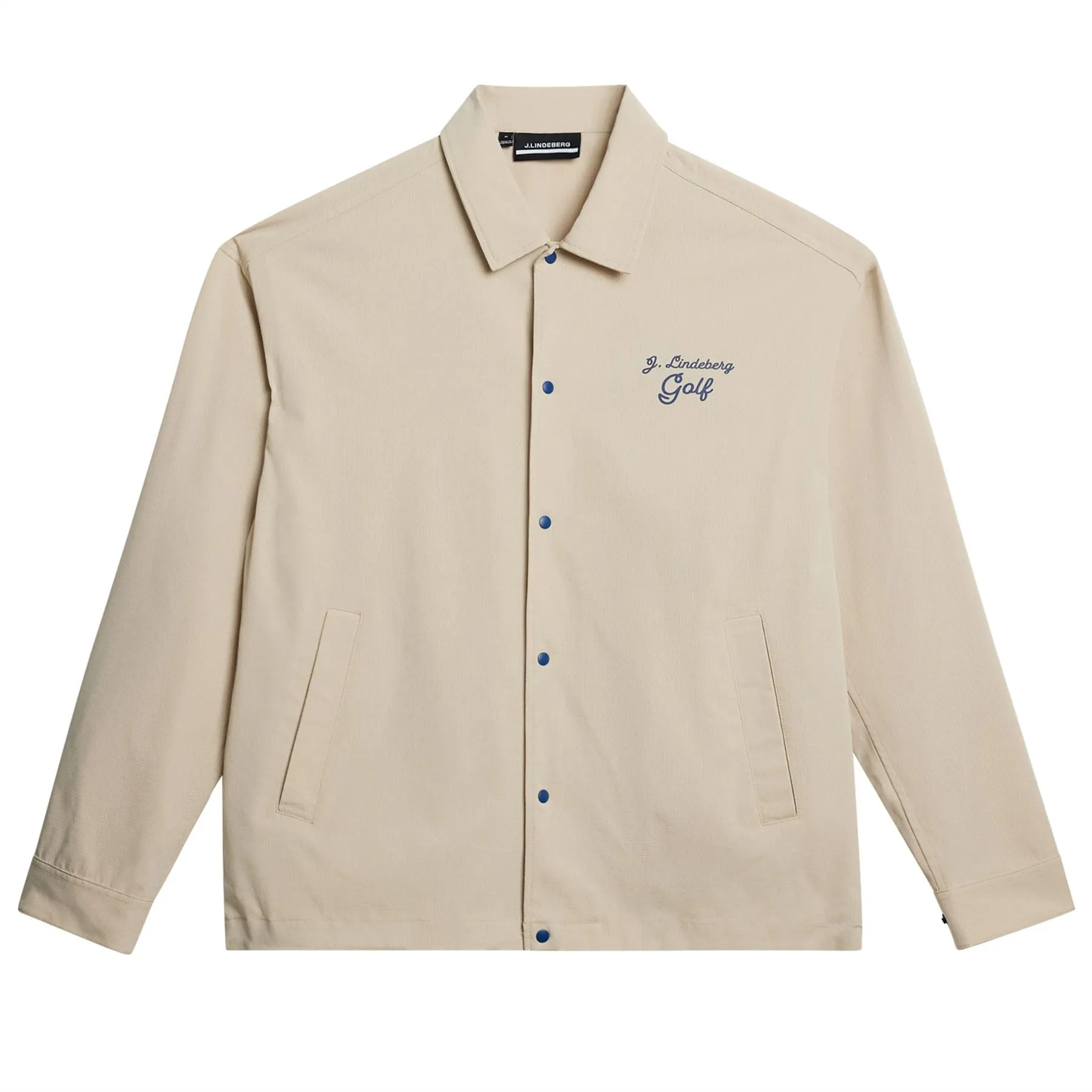 Dex High Vent Overshirt Shacket Safari Beige - SS24