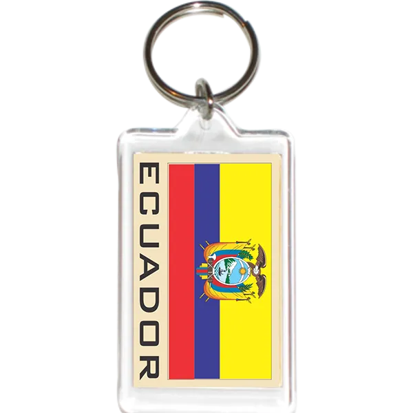 Ecuador Acrylic Key Holders