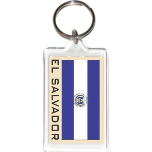 El Salvador Acrylic Key Holders