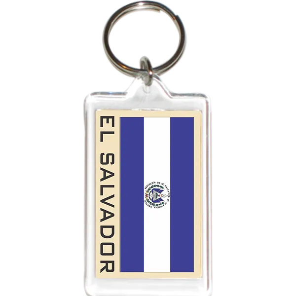 El Salvador Acrylic Key Holders