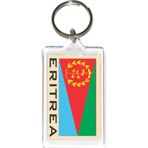 Eritrea Acrylic Key Holders