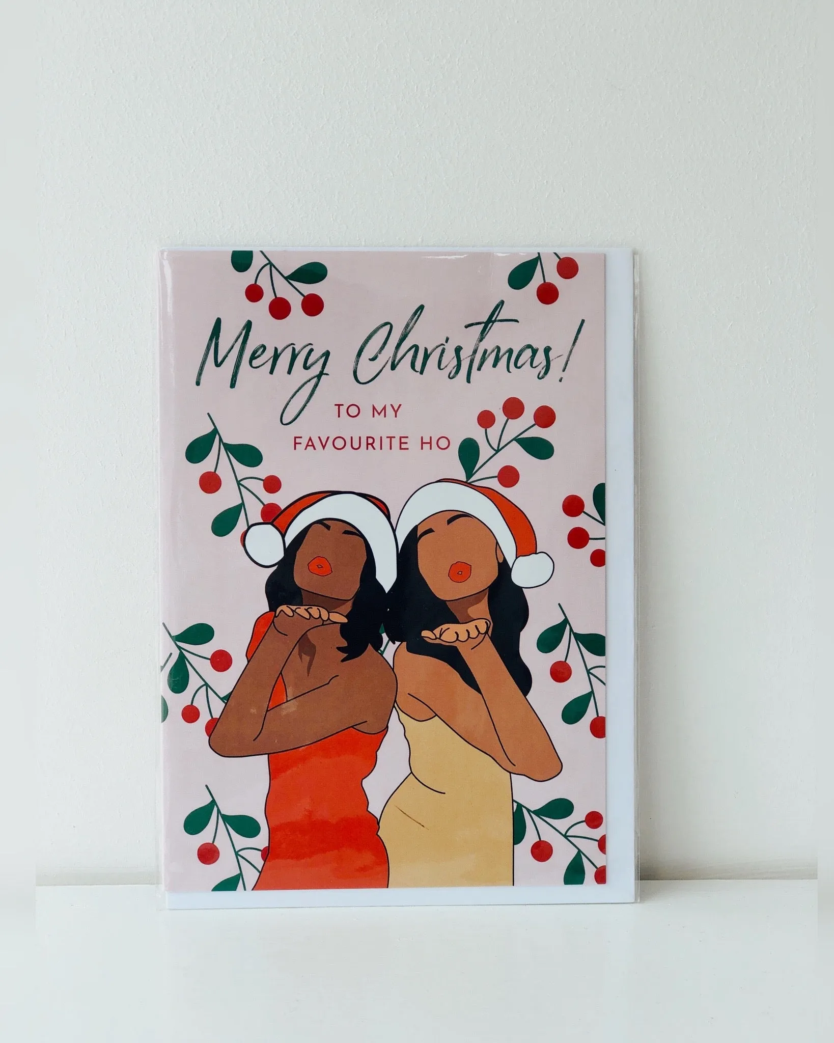 Favourite Ho Christmas A5 Greeting Card