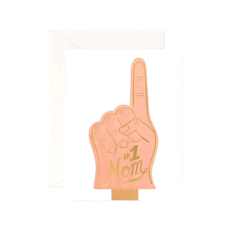 Foam Finger #1 Mom Card