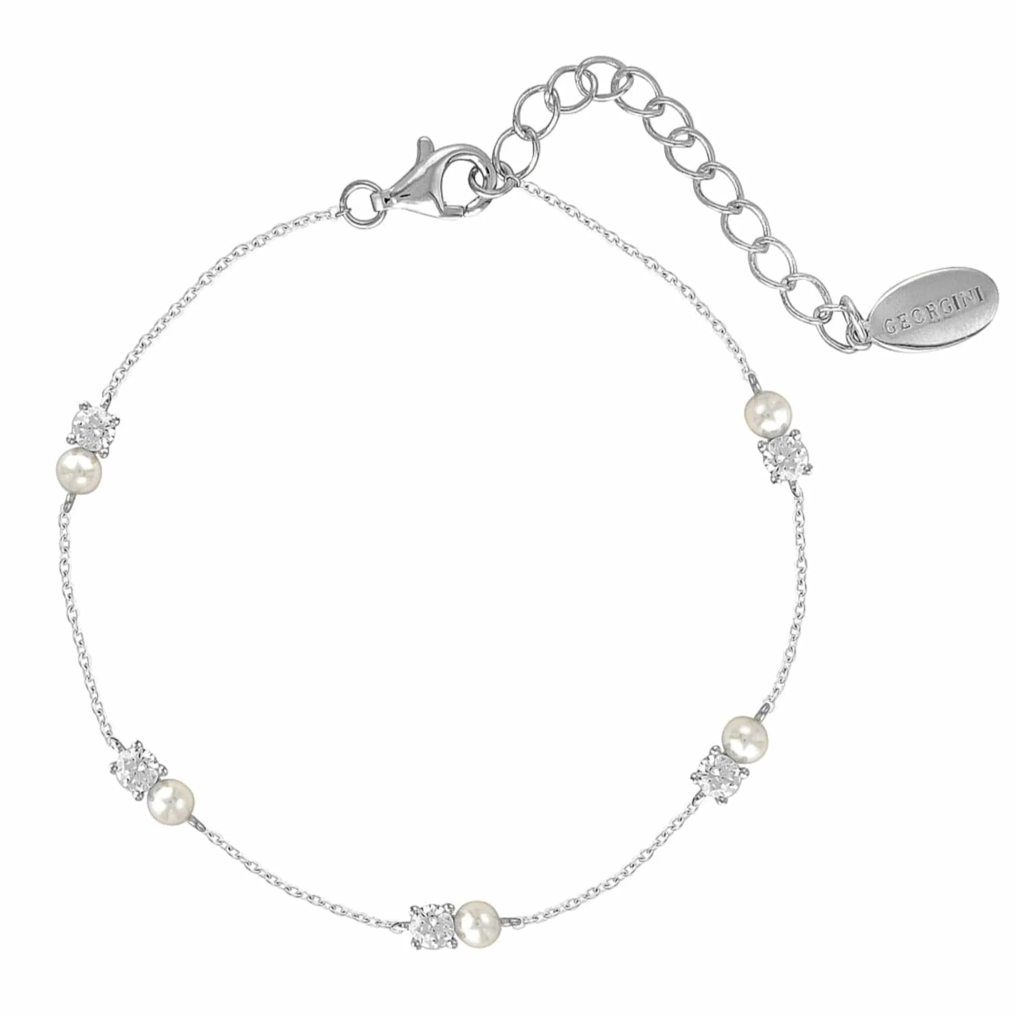 Georgini Noel Nights Snow Drop Bracelet Silver