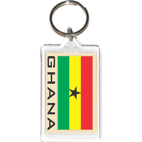 Ghana Acrylic Key Holders