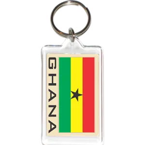 Ghana Acrylic Key Holders