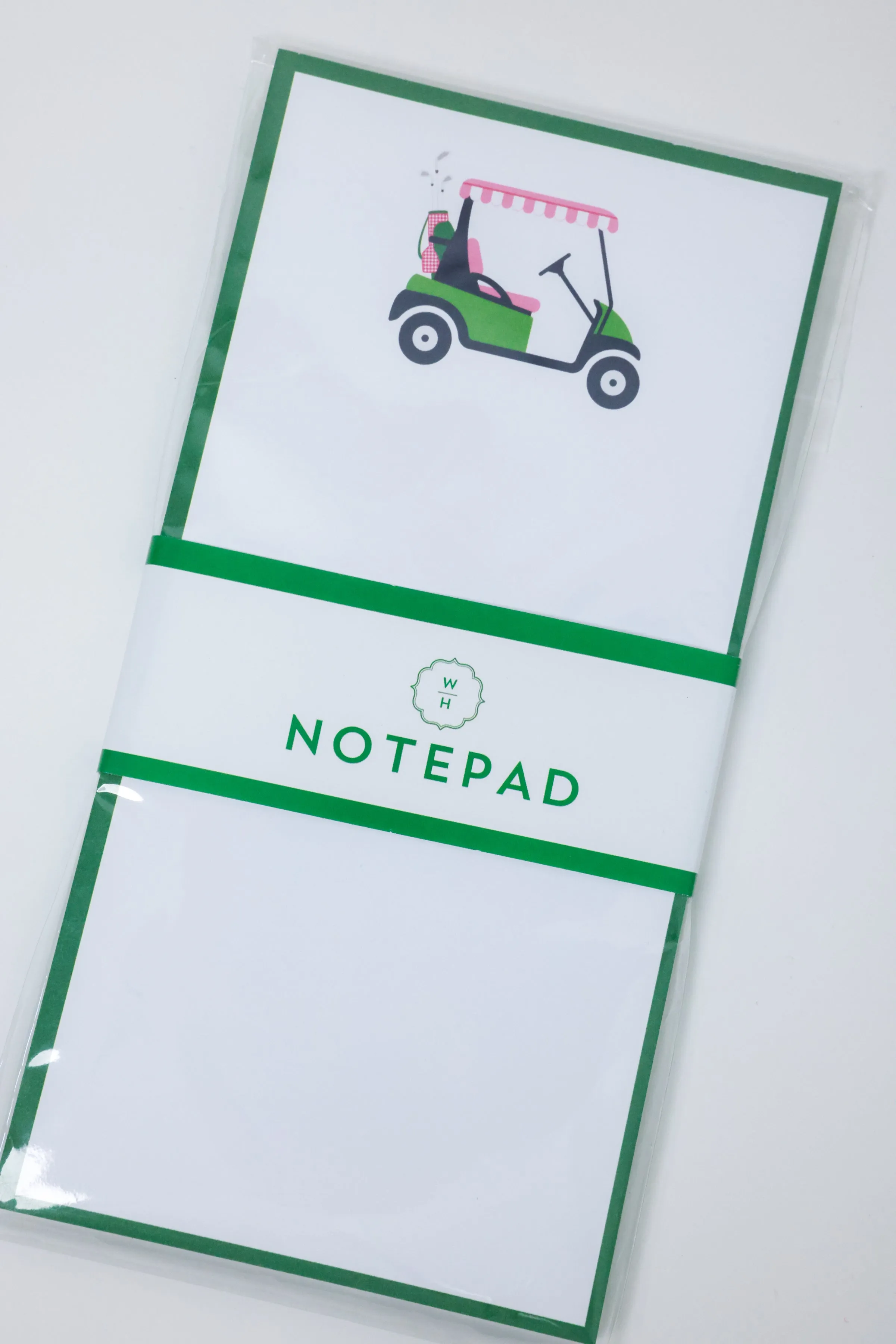 Golf Cart List Notepad