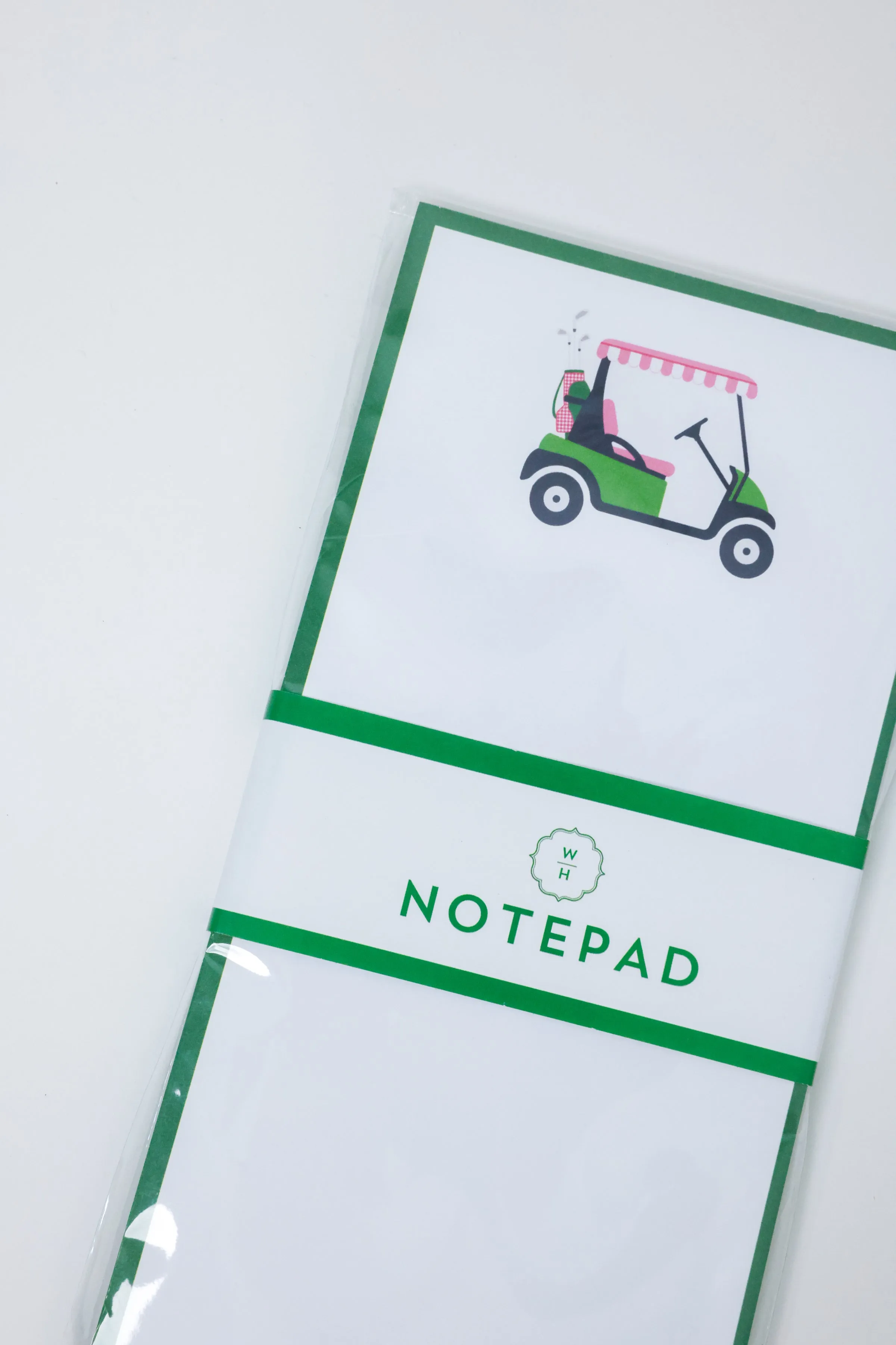 Golf Cart List Notepad