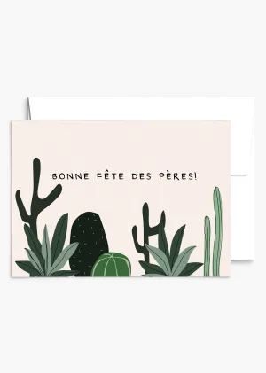 Greeting Card - Bonne fête des pères