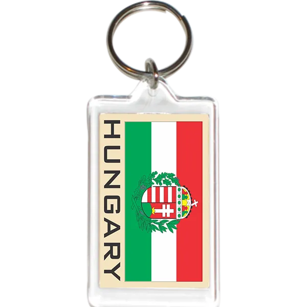 Hungary Acrylic Key Holders