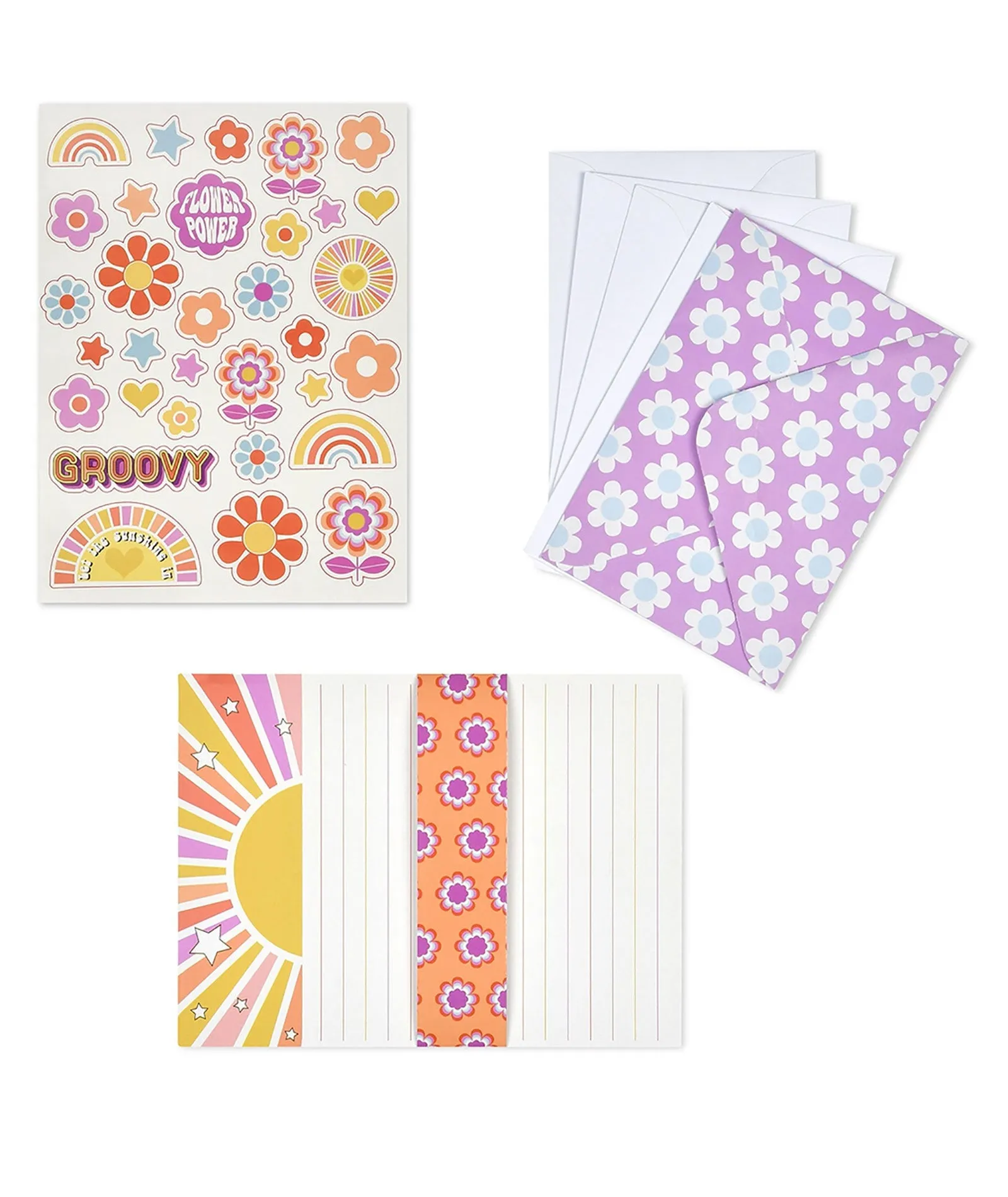 iScream Groovy Pen Pal Stationery