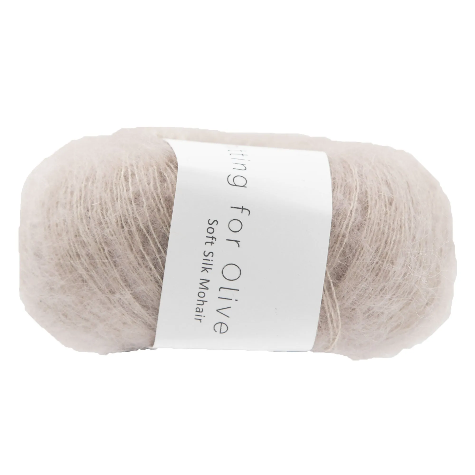 Knitting for Olive Soft Silk Mohair Yarn - Oatmeal