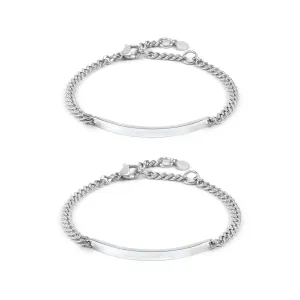 Lenn Bar Bracelet (Couple Set)