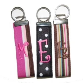 Monogrammed Keychains