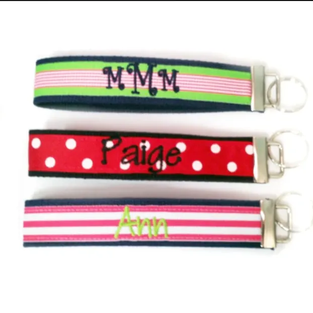 Monogrammed Keychains