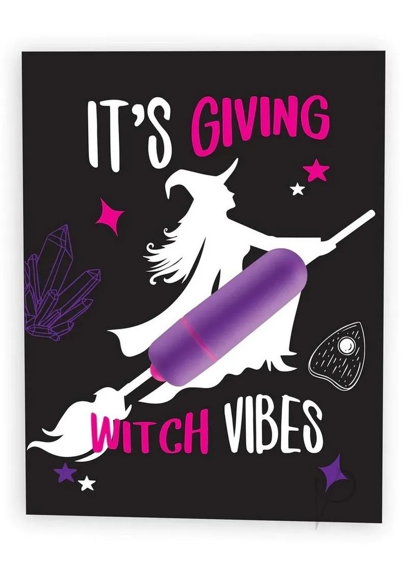 Naughtyvibe Its Giving Witch Vibes Card