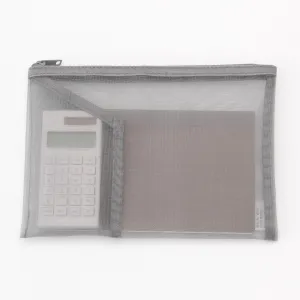 Nylon Mesh Pouch With Pocket - B6