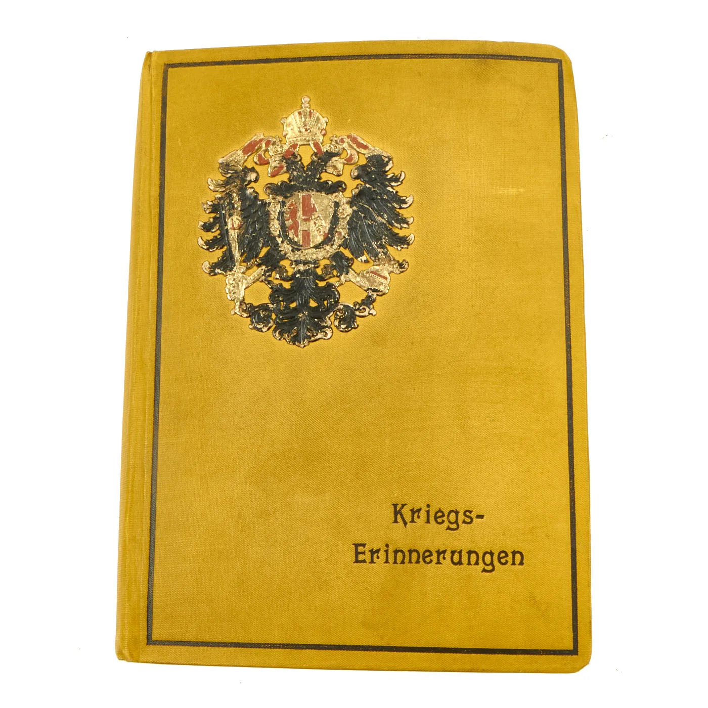 Original Imperial German WWI Austro-Hungarian Kriegserinnerungen “War Memories” Postcard Album - With Handwriting - 100 Postcards