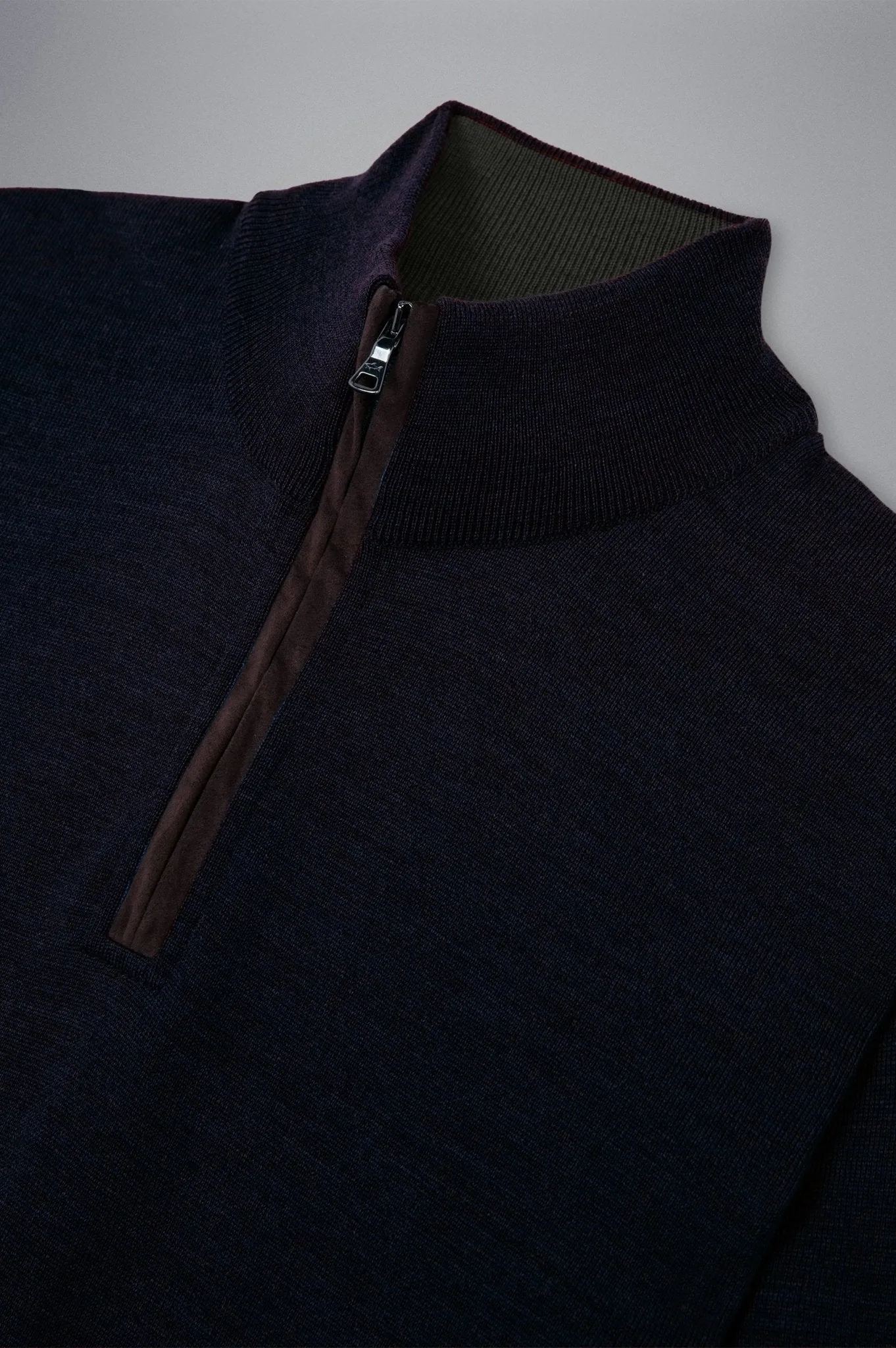 PAUL&SHARK X Soft Tech 1/4 Zip Crewknit NAVY