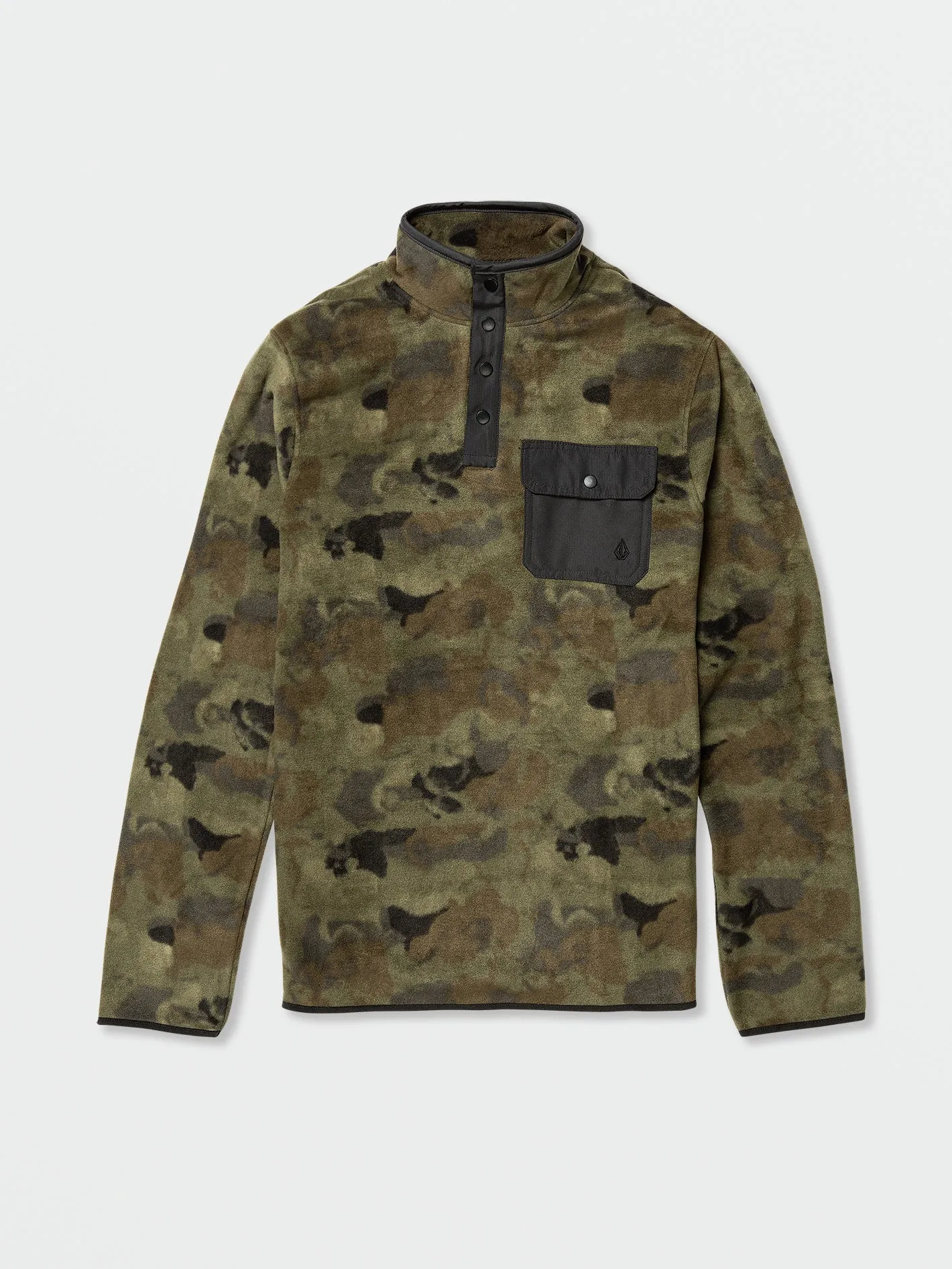 Seabrook Mock Neck Sweatshirt - Camouflage