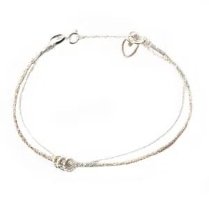 Silver Passerinette Bracelet by CLO&LOU