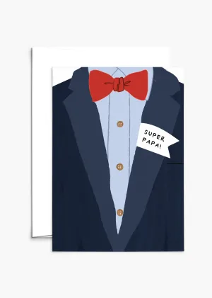 Super Papa Greeting Card