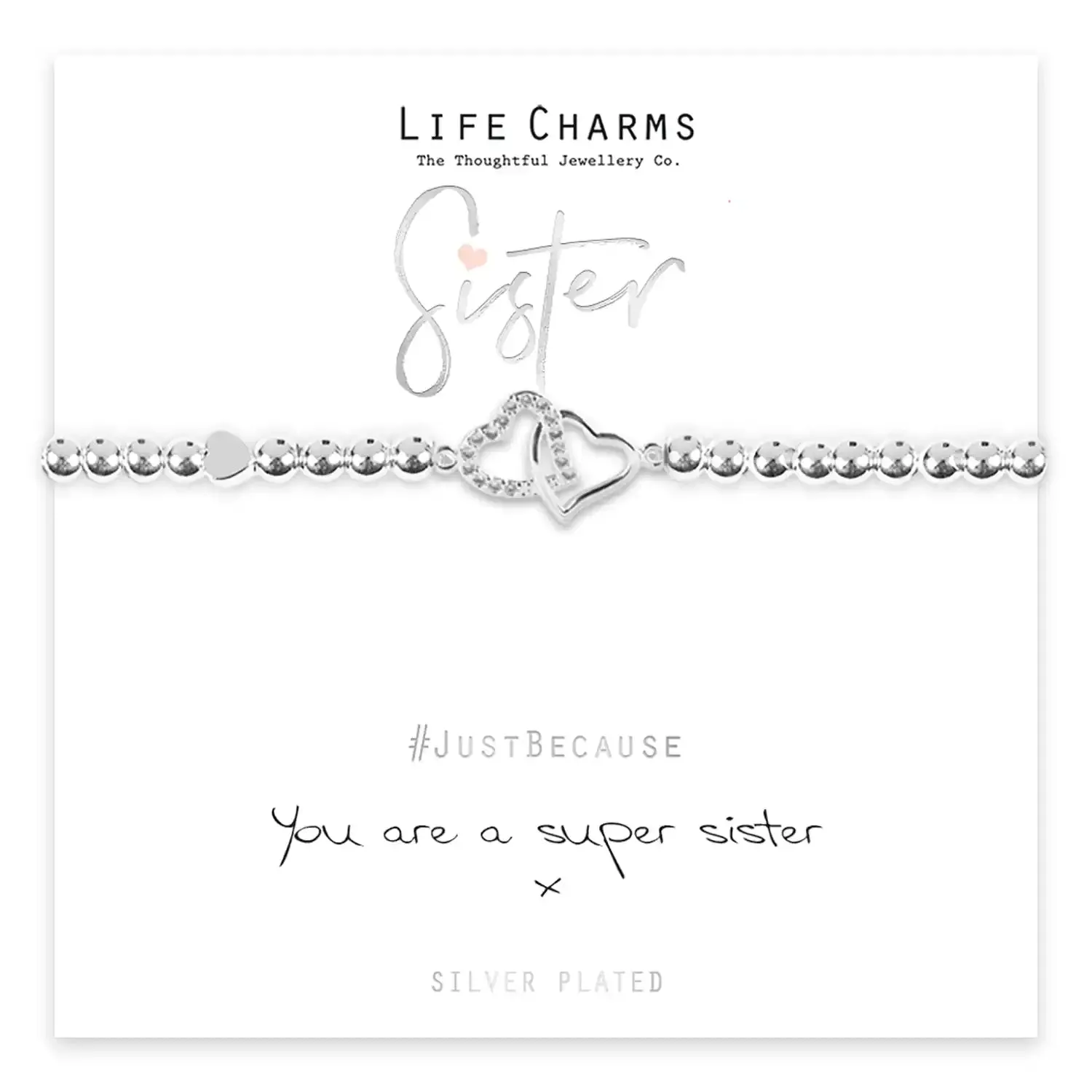 Super Sister Bracelet - Silver