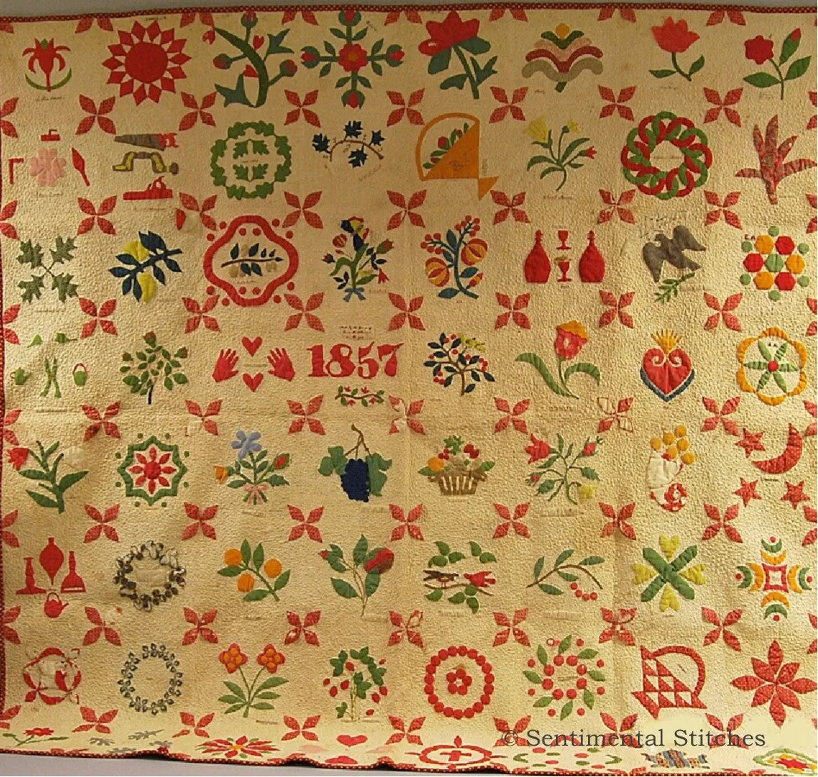 The 1857 Album Quilt Block of the Month