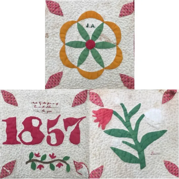 The 1857 Album Quilt Block of the Month