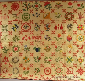 The 1857 Album Quilt Block of the Month