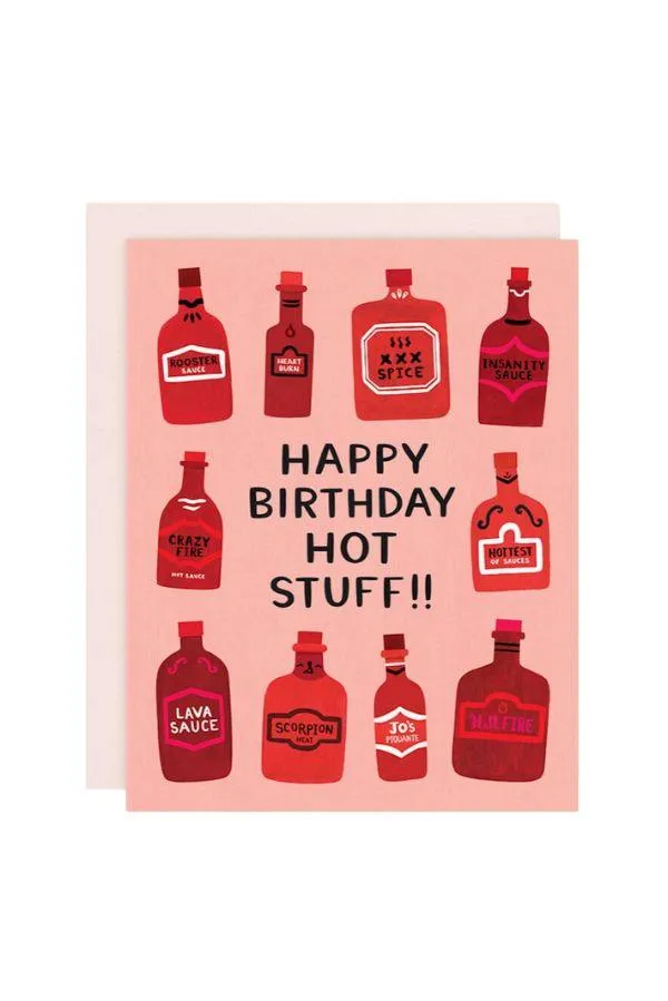 The Hot Stuff Birthday Card