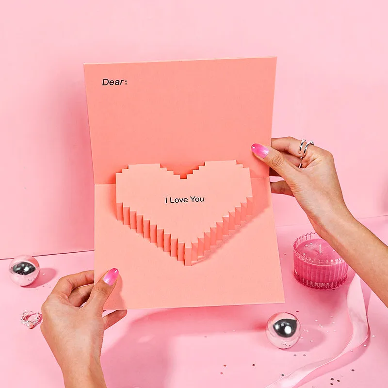 Valentine's Day 3D Greeting Cards-Heart